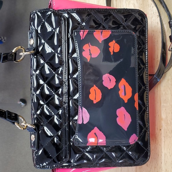 Betsey Johnson Crossbody Satchel With Charms Excellent and Super Cute! - Picture 12 of 15